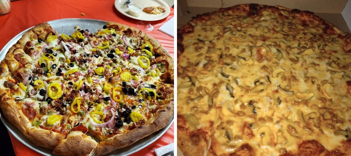 Percelli's Pizza Menu