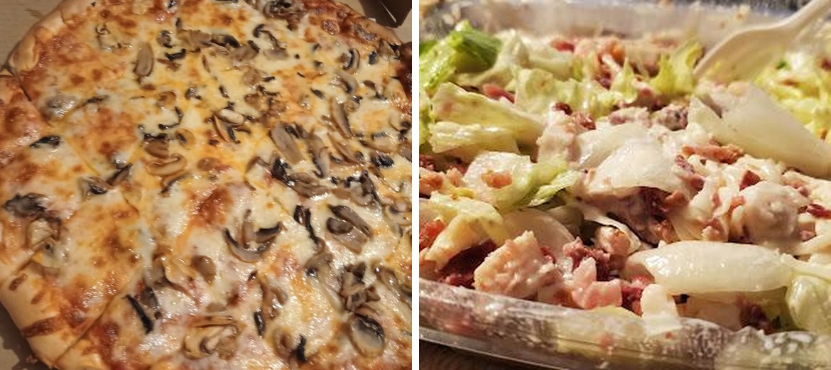 Percelli's Pizza Menu